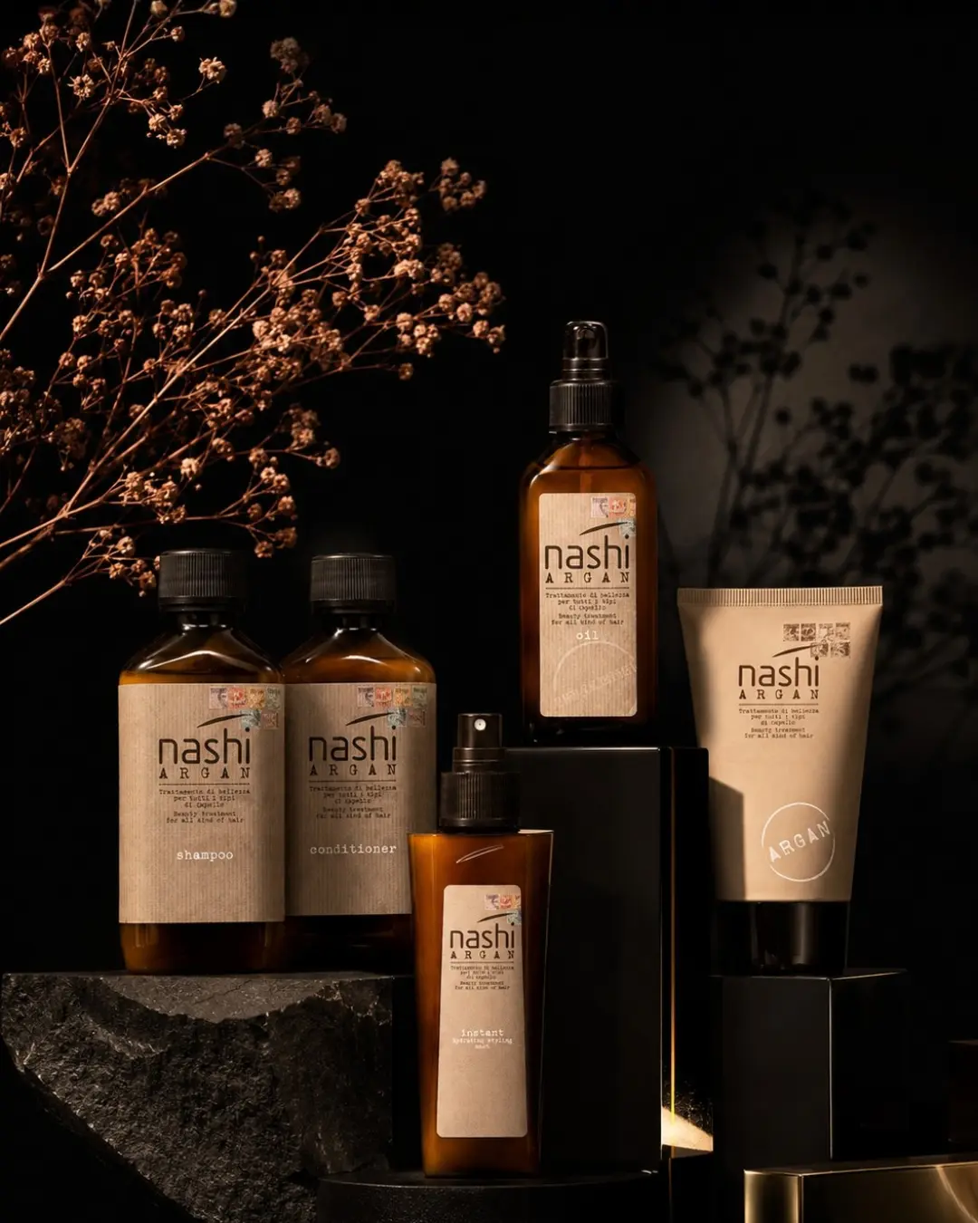 Nashi Argan επαγγελματική εικόνα brand