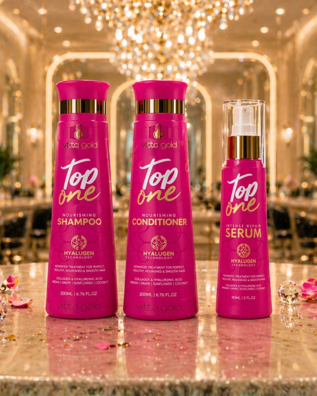 Vitta Gold Top One professional smoothing treatment
