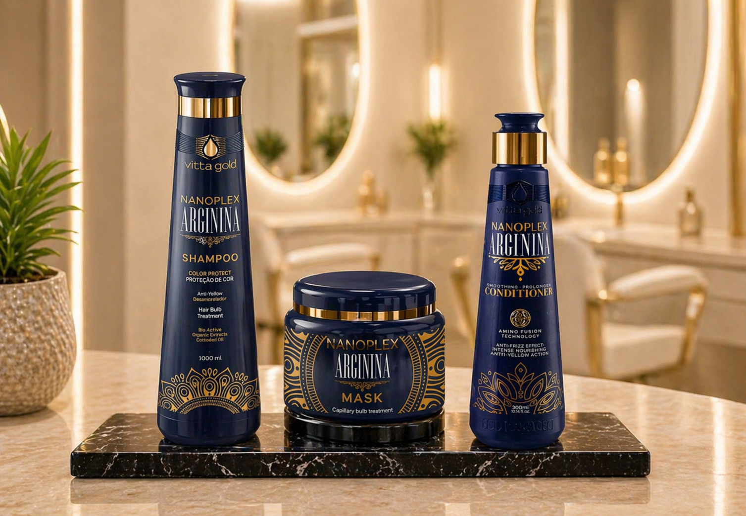 Vitta Gold Nanoplex Arginina professional smoothing treatment